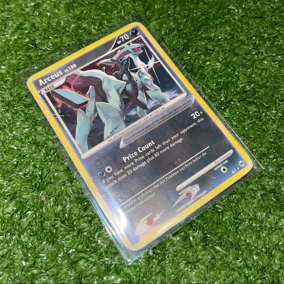Pokemon Arceus Card (2009)(USED) - Picture 3 of 4